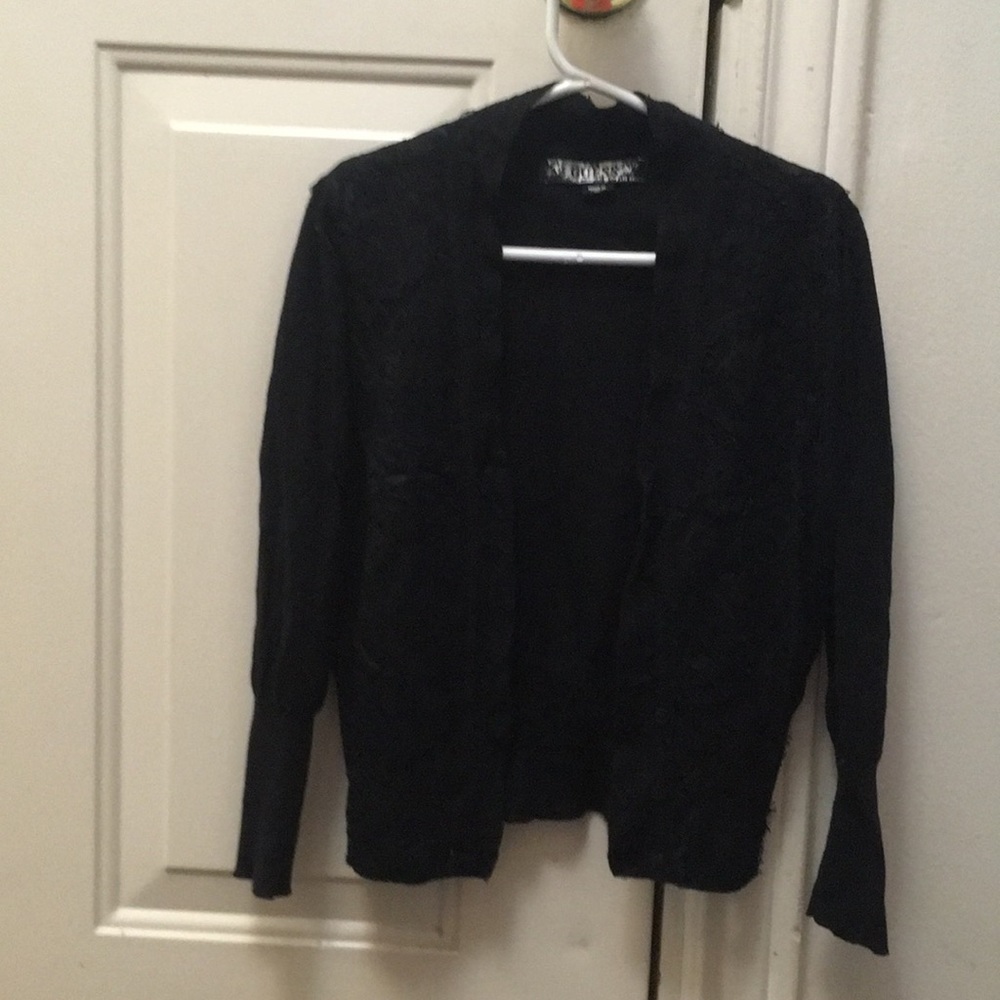 Guess Lace Rimmed Sweater - Picture 2 of 4